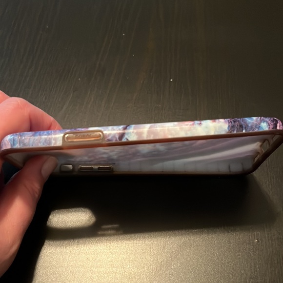Purple Marble IPhone X Phone Case - Picture 5 of 6